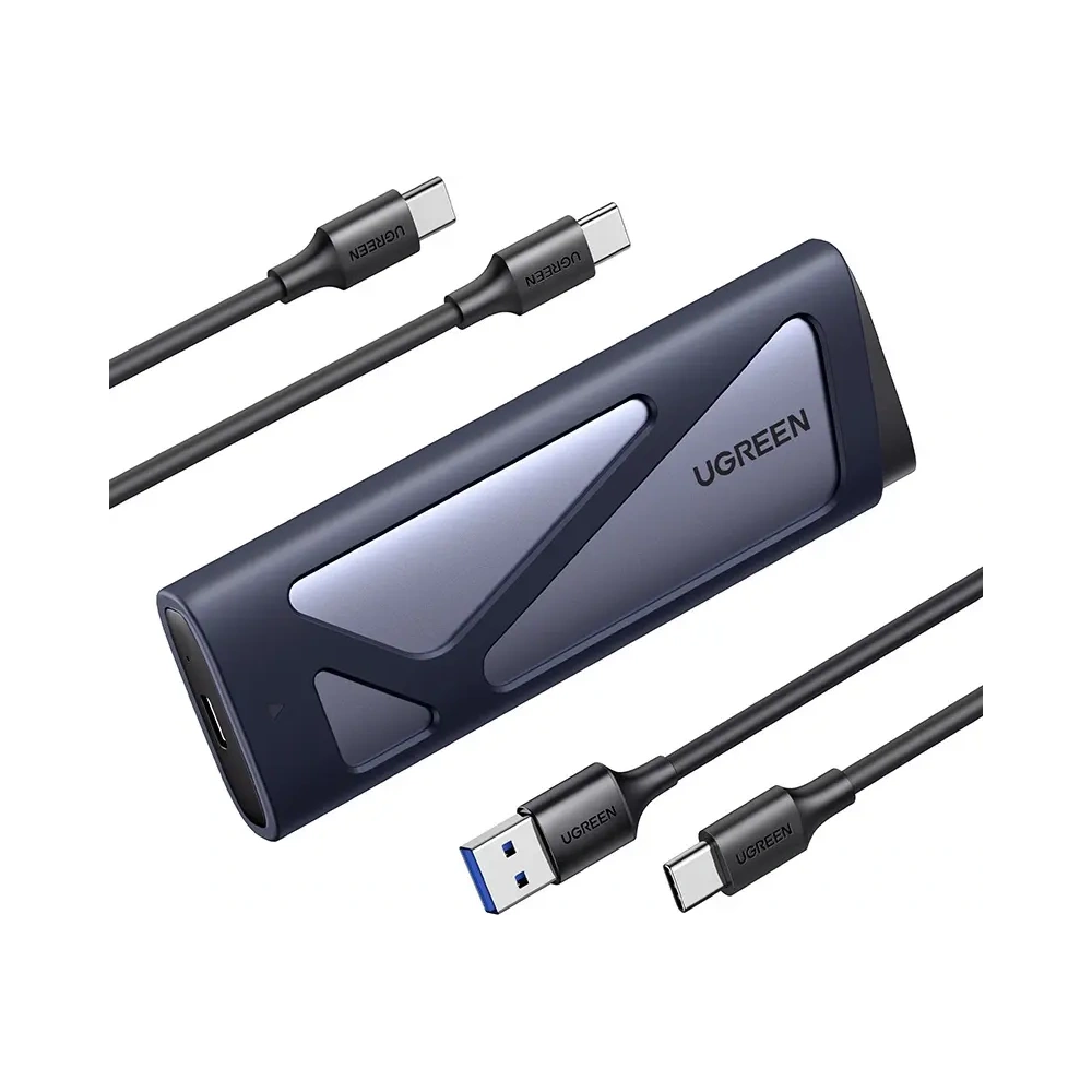 Obudowa na dysk SSD M.2 NVMe/SATA UGREEN CM767 USB-C 3.2 Gen 2 UASP, TRIM, S.M.A.R.T.