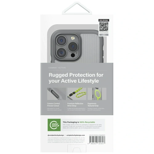 Kup Etui UNIQ Combat Active do Apple iPhone 16 Pro Magclick Charging szary - UNIQ1474 - {ean13} - Sklep Home Screen