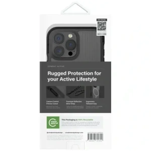 Buy UNIQ Combat Active Apple iPhone 16 Pro Max Magclick Charging black - UNIQ1475 - {ean13} - Home Screen Store Europe