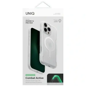Buy UNIQ Combat Active Apple iPhone 16 Pro Max Magclick Charging lume white - UNIQ1476 - {ean13} - Home Screen Store Europe