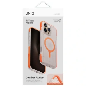 Buy UNIQ Combat Active Apple iPhone 16 Pro Max Magclick Charging orange - UNIQ1477 - {ean13} - Home Screen Store Europe