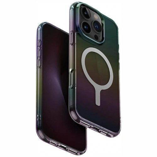 Kup UNIQ Iridescia Apple iPhone 16 Pro Magclick nabíjení v barvě půlnoc - UNIQ1482 - {ean13} - Sklep Home Screen