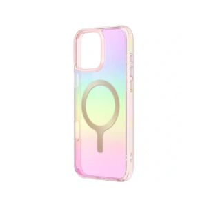 Kup Etui UNIQ Iridescia do Apple iPhone 16 Pro Magclick Charging pink prism - UNIQ1483 - {ean13} - Sklep Home Screen