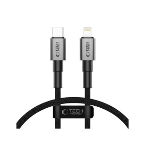 Kup Tech-Protect Cablu Ultraboost DNA USB-C / Lightning PD 27W / 3A 25cm Gri Fier - THP4002 - {ean13} - Sklep Home Screen