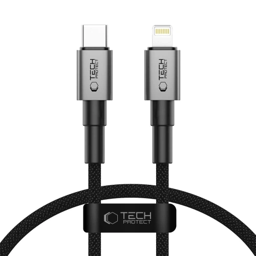 Kup Tech-Protect Ultraboost DNA USB-C / Lightning-Kabel PD 27W / 3A 25cm Eisen-Grau - THP4002 - {ean13} - Sklep Home Screen