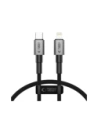 Tech-Protect Cablu Ultraboost DNA USB-C / Lightning PD 27W / 3A 25cm Gri Fier