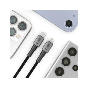 Kup Tech-Protect Ultraboost DNA USB-C / Lightning kabel PD 27W / 3A 25cm železno šedý - THP4002 - {ean13} - Sklep Home Screen