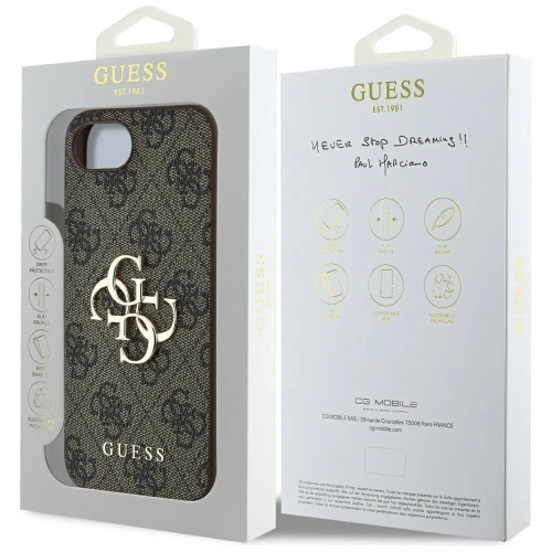 Kup Guess 4G Velké logo Apple iPhone 16e hnědý - GUE4439 - {ean13} - Sklep Home Screen