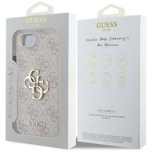 Kup Guess 4G Velké logo Apple iPhone 16e růžový - GUE4441 - {ean13} - Sklep Home Screen