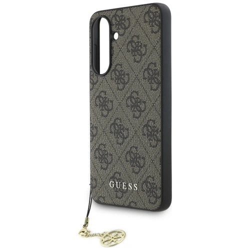 Kup Etui Guess 4G Charms Collection do Samsung Galaxy A36 brązowy - GUE4442 - {ean13} - Sklep Home Screen