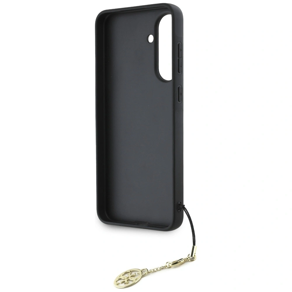 Etui Guess 4G Charms Collection do Samsung Galaxy A56 brązowy