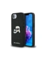 Kup Etui Karl Lagerfeld Fixed Glitter Karl&Choupette Heads Metal Pin do Apple iPhone 16e czarny - KLD21975 - {ean13} - Sklep Home Screen