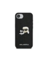 Kup Etui Karl Lagerfeld Fixed Glitter Karl&Choupette Heads Metal Pin do Apple iPhone 16e czarny - KLD21975 - {ean13} - Sklep Home Screen