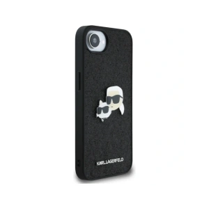 Kup Etui Karl Lagerfeld Fixed Glitter Karl&Choupette Heads Metal Pin do Apple iPhone 16e czarny - KLD21975 - {ean13} - Sklep Home Screen