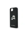 Kup Etui Karl Lagerfeld Fixed Glitter Karl&Choupette Heads Metal Pin do Apple iPhone 16e czarny - KLD21975 - {ean13} - Sklep Home Screen