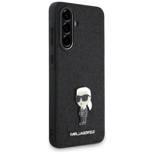 Kup Karl Lagerfeld Fixierter Glitter Ikonik Logo Metallpin Samsung Galaxy A36 schwarz - KLD21976 - {ean13} - Sklep Home Screen