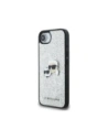 Kup Etui Karl Lagerfeld Fixed Glitter Ikonik Metal Pin do Apple iPhone 16e srebrny - KLD21978 - {ean13} - Sklep Home Screen
