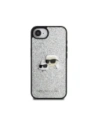 Kup Karl Lagerfeld Rögzített Csillogó Ikonik Fém Kitűző Apple iPhone 16e ezüst - KLD21978 - {ean13} - Sklep Home Screen