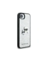 Kup Karl Lagerfeld Fixed Glitter Ikonik Metal Pin Apple iPhone 16e argintiu - KLD21978 - {ean13} - Sklep Home Screen