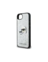 Kup Karl Lagerfeld Rögzített Csillogó Ikonik Fém Kitűző Apple iPhone 16e ezüst - KLD21978 - {ean13} - Sklep Home Screen