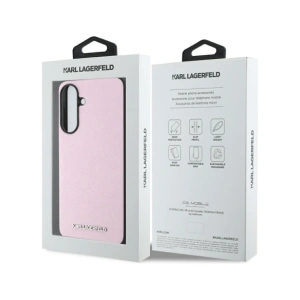 Buy Karl Lagerfeld Saffiano Metal Logo Samsung Galaxy A56 pink - KLD21979 - {ean13} - Home Screen Store Europe