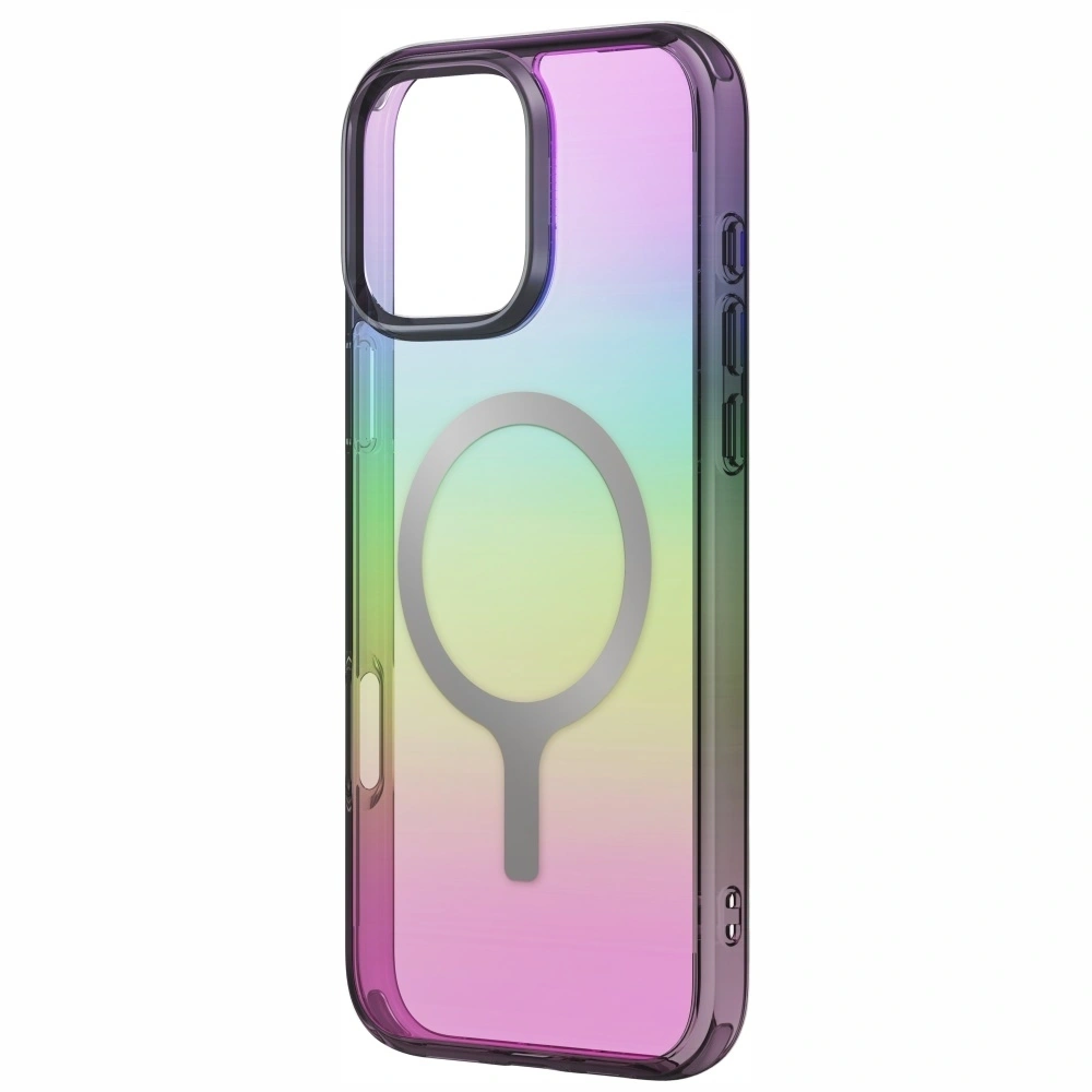 Etui UNIQ Iridescia do Apple iPhone 16 Pro Max Magclick Charging midnight