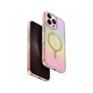 Buy UNIQ Iridescia Apple iPhone 16 Pro Max Magclick Charging pink prism - UNIQ1486 - {ean13} - Home Screen Store Europe