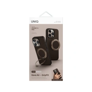 Kup Etui UNIQ Keva Air do Apple iPhone 16 Pro Magclick Charging GripFit brązowy - UNIQ1487 - {ean13} - Sklep Home Screen