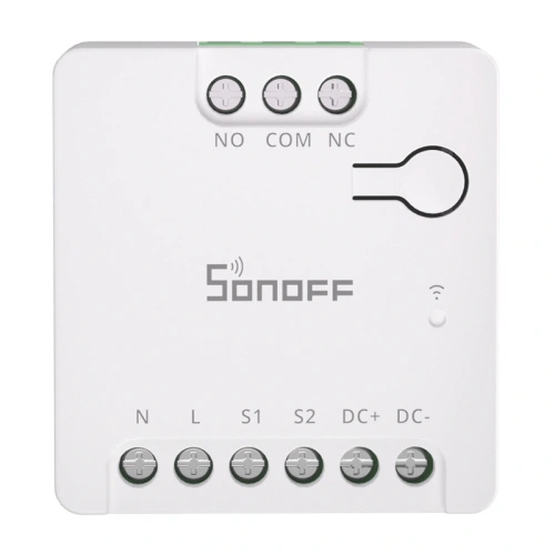 Kup SONOFF MINI-D Matter WiFi kapcsoló (AC/DC 12-48V feszültségmentes érintkező) - SNF199 - {ean13} - Sklep Home Screen