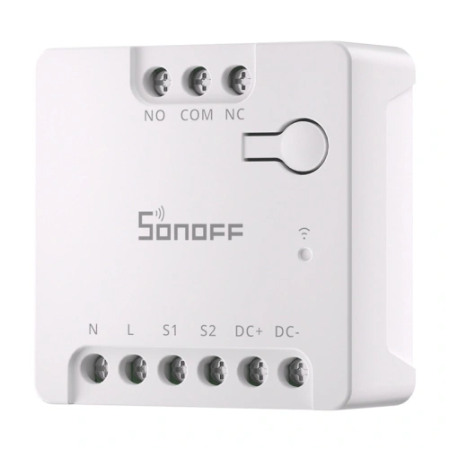 Kup SONOFF MINI-D Matter WiFi kapcsoló (AC/DC 12-48V feszültségmentes érintkező) - SNF199 - {ean13} - Sklep Home Screen