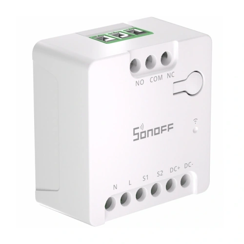Kup SONOFF MINI-D Matter WiFi kapcsoló (AC/DC 12-48V feszültségmentes érintkező) - SNF199 - {ean13} - Sklep Home Screen