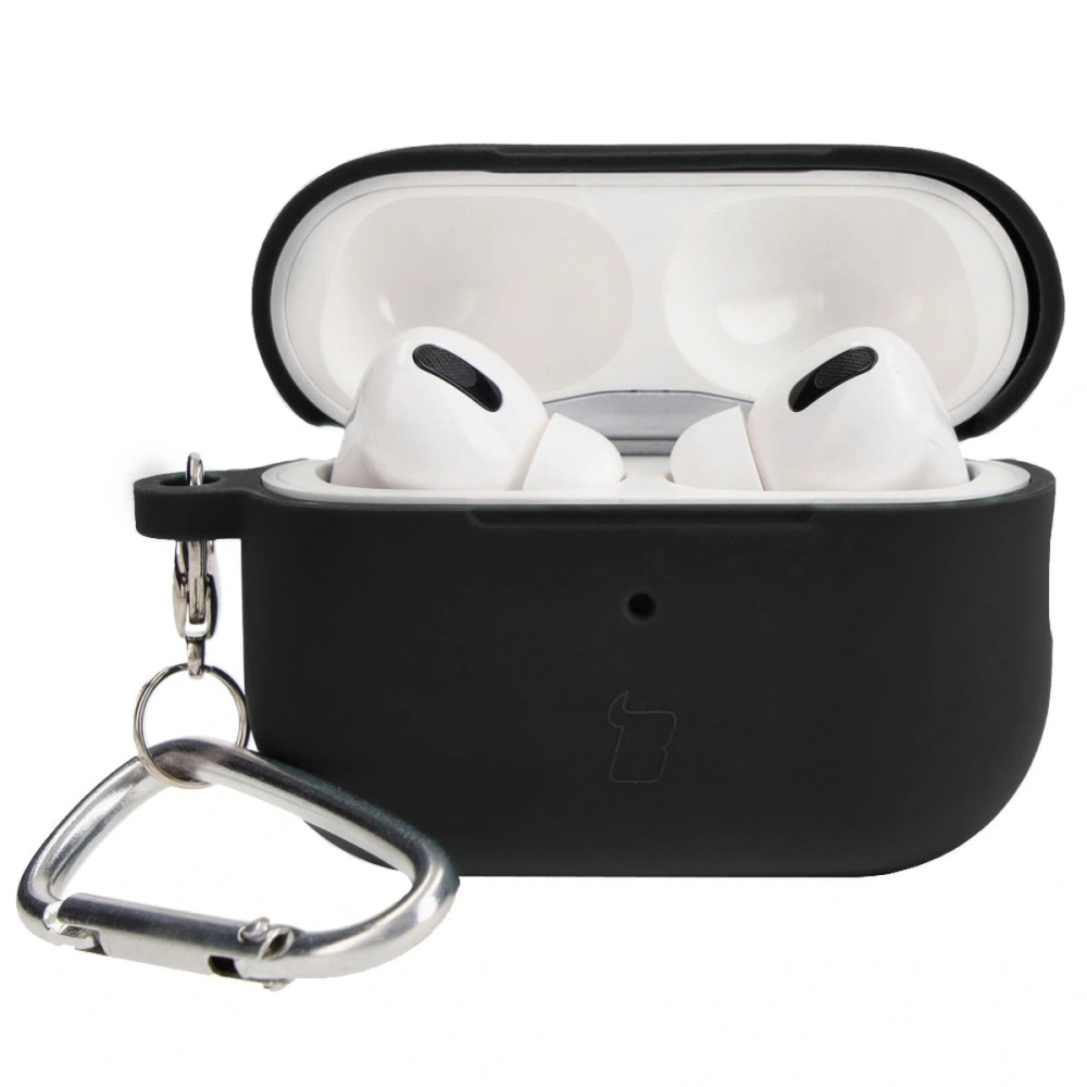 Etui Bizon Case Headphone Silicone do Apple AirPods Pro 2 czarne