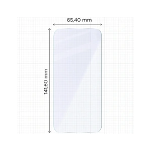 Kup Elastyczne szkło hybrydowe Bizon Glass Mule do Apple iPhone 15 Pro - BIZ8777 - {ean13} - Sklep Home Screen