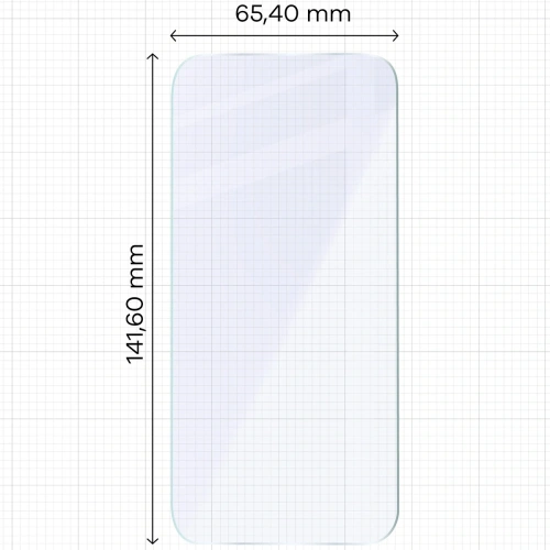 Kup Bizon Glass Mule Hybrid Glass Apple iPhone 15 Pro - BIZ8777 - {ean13} - Sklep Home Screen