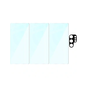 Kup 3x szkło na ekran + 1x na aparat Bizon Clear 2 Pack do Samsung Galaxy S25 Ultra - BIZ8778 - {ean13} - Sklep Home Screen