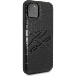 Kup Etui Karl Lagerfeld KLHCN58CRKBK Apple iPhone 11 Pro hardcase czarny/black Croco - KLD274BLK - {ean13} - Sklep Home Screen