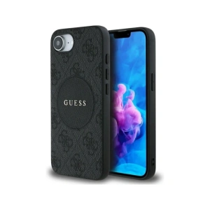 Kup Guess 4G Circle Classic Logo MagSafe Apple iPhone 16e schwarz - GUE4445 - {ean13} - Sklep Home Screen