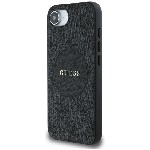 Kup Guess 4G Circle Classic Logo MagSafe Apple iPhone 16e fekete - GUE4445 - {ean13} - Sklep Home Screen