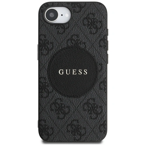 Kup Guess 4G Circle Classic Logo MagSafe Apple iPhone 16e fekete - GUE4445 - {ean13} - Sklep Home Screen
