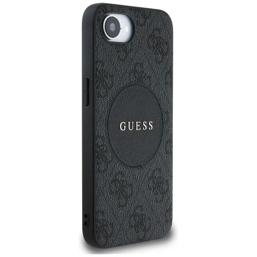 Kup Guess 4G Circle Classic Logo MagSafe Apple iPhone 16e fekete - GUE4445 - {ean13} - Sklep Home Screen