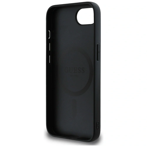 Kup Guess 4G Circle Classic Logo MagSafe Apple iPhone 16e fekete - GUE4445 - {ean13} - Sklep Home Screen