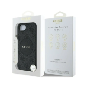Kup Guess 4G Circle Classic Logo MagSafe Apple iPhone 16e schwarz - GUE4445 - {ean13} - Sklep Home Screen