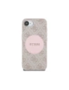 Kup Etui Guess 4G Circle Classic Logo MagSafe do Apple iPhone 16e różowe - GUE4446 - {ean13} - Sklep Home Screen