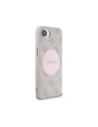 Kup Etui Guess 4G Circle Classic Logo MagSafe do Apple iPhone 16e różowe - GUE4446 - {ean13} - Sklep Home Screen