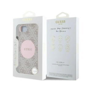 Kup Guess 4G Circle Classic Logo MagSafe Apple iPhone 16e roz - GUE4446 - {ean13} - Sklep Home Screen