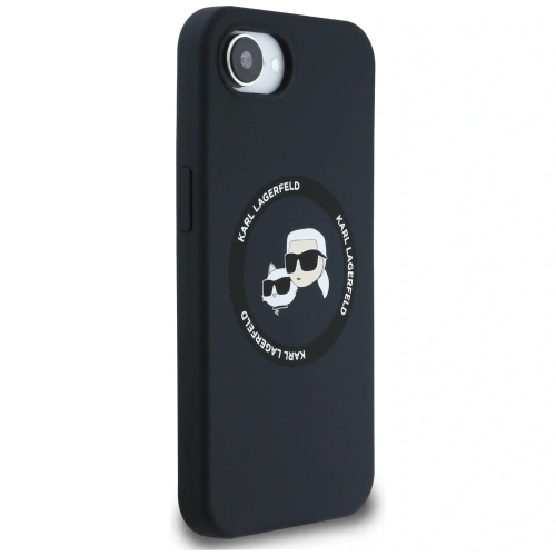 Kup Karl Lagerfeld Szilikon Karl&Choupette fejek MagSafe Apple iPhone 16e fekete - KLD21980 - {ean13} - Sklep Home Screen