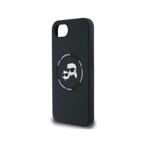 Kup Etui Karl Lagerfeld Silicone Karl&Choupette Heads MagSafe do Apple iPhone 16e czarny - KLD21980 - {ean13} - Sklep Home Screen