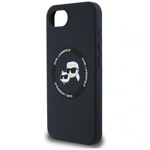 Kup Karl Lagerfeld Szilikon Karl&Choupette fejek MagSafe Apple iPhone 16e fekete - KLD21980 - {ean13} - Sklep Home Screen