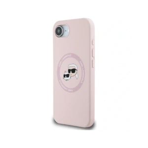 Kup Etui Karl Lagerfeld Silicone Karl&Choupette Heads MagSafe do Apple iPhone 16e różowy - KLD21981 - {ean13} - Sklep Home Screen