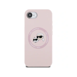 Buy Karl Lagerfeld Silicone Karl&Choupette Heads MagSafe Apple iPhone 16e pink - KLD21981 - {ean13} - Home Screen Store Europe